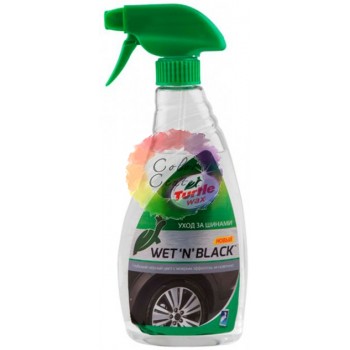 Автомобильный чёрный лоск Turtle Wax "Wet N Black" 500 мл