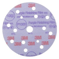 3М 51055 Р1000 полірувальний диск Hoоkit серія Purple 260L, конфігурація LD861A, діам. 150 мм