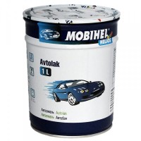 Автоемаль 1К алкідна 601 Глибоко-Чорна Mobihel, 1 л