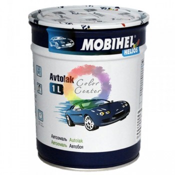 Автоемаль 1К алкідна 601 Глибоко-Чорна Mobihel, 1 л